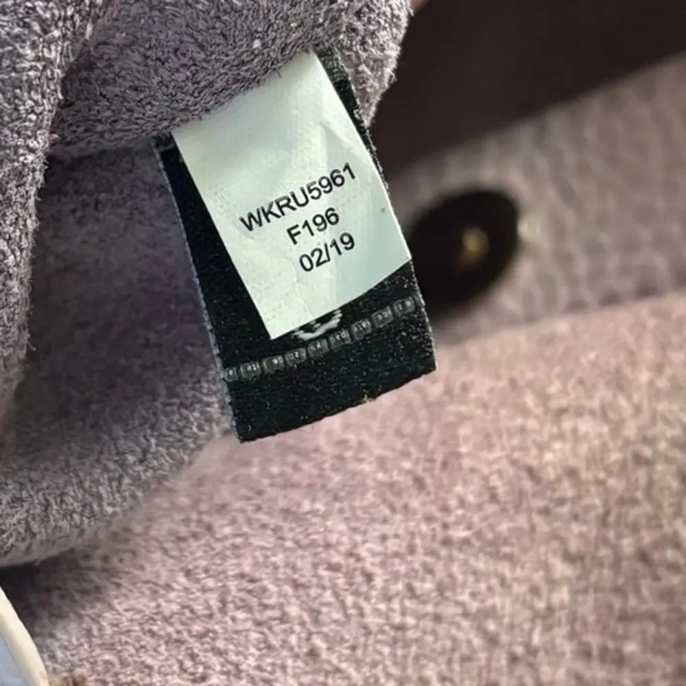 Kate Spade Satchel Crossbody Bag Purple Lavender Leather Pershing Street Gwyn